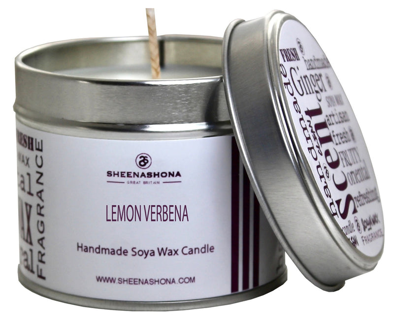 Lemon Verbena Signature Soya Wax Candle Tin