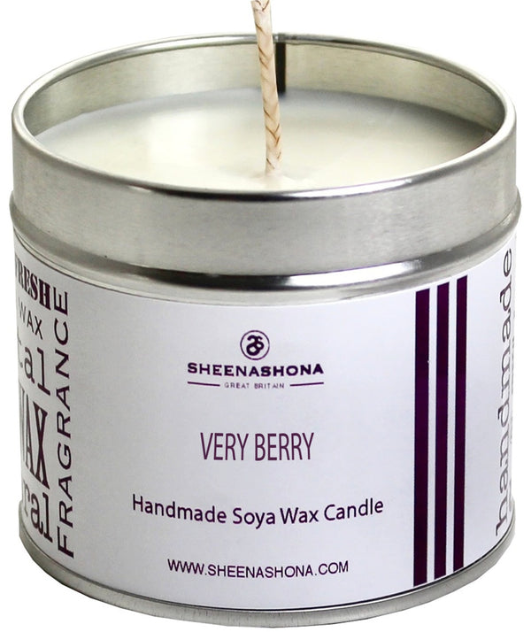 Very Berry Signature Soya Wax Candle Tin