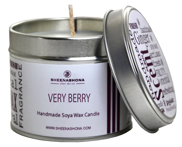 Very Berry Signature Soya Wax Candle Tin