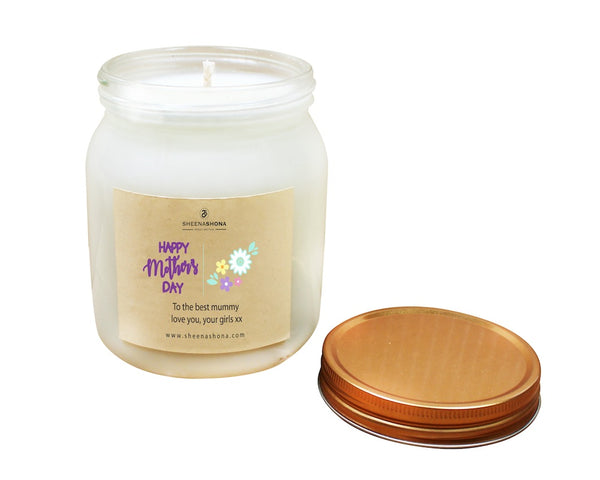 Happy Mother's Day Soya Wax Large Honey Jar Candle
