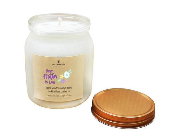Best Mother In Law Soya Wax Large Honey Jar Candle