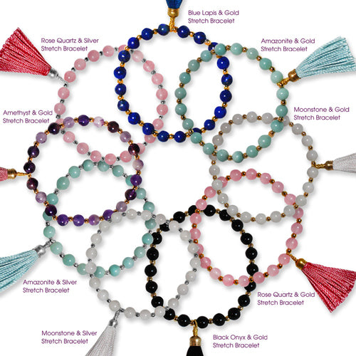 New Semi-Precious Tassel Bracelet Collection