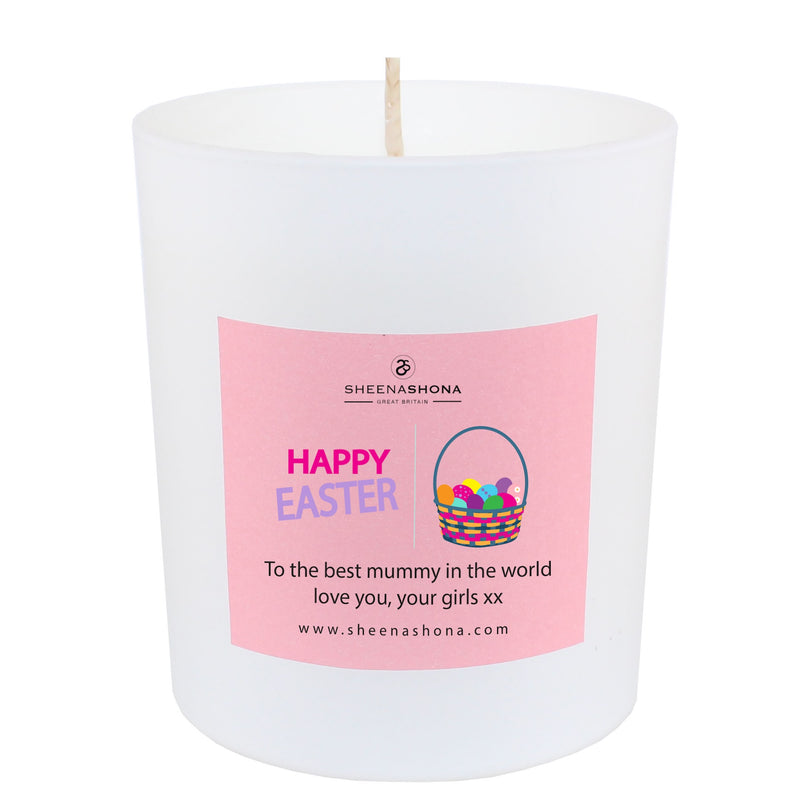 Happy Easter Personalised Luxury Soya Wax Gift Boxed Candle