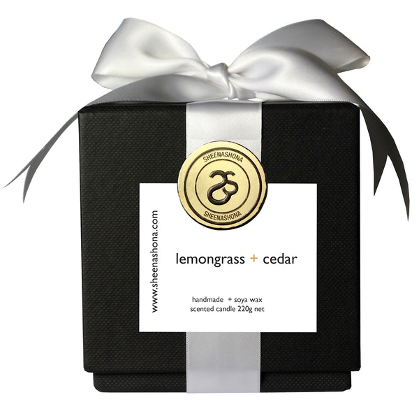 lemongrass + cedar Hotel Collection Luxury Candle
