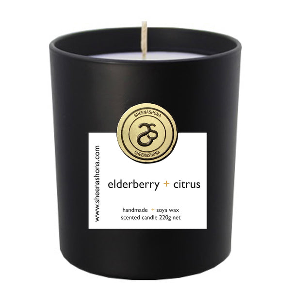 elderberry + citrus Hotel Collection Luxury Candle