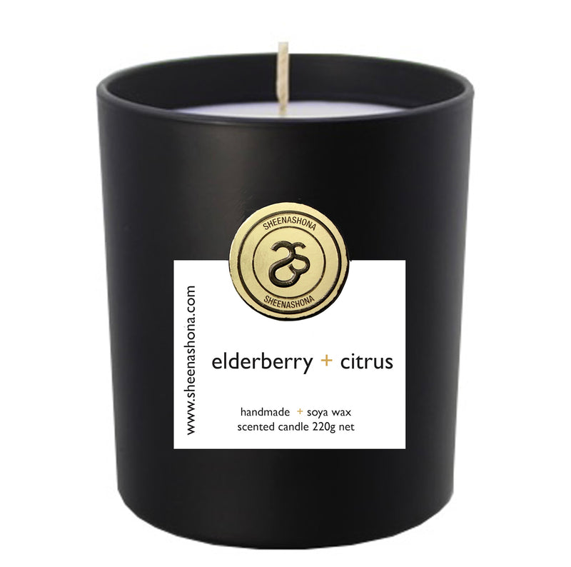 elderberry + citrus Hotel Collection Luxury Candle