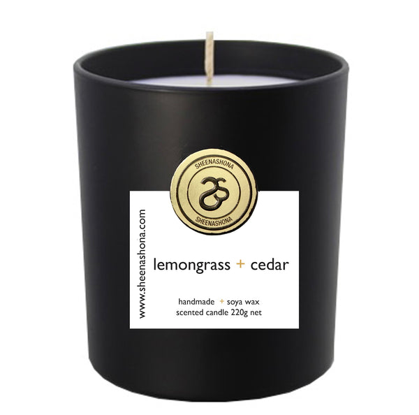 lemongrass + cedar Hotel Collection Luxury Candle