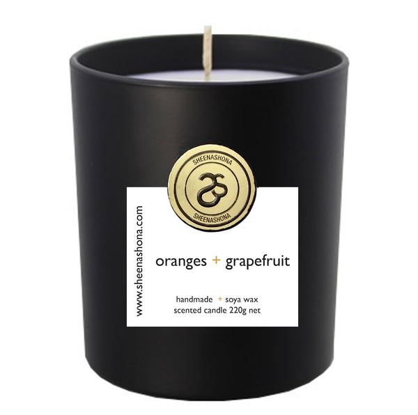 Orange + Grapefruit Hotel Collection Luxury Candle