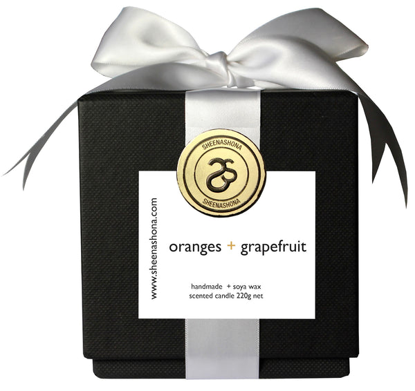 Orange + Grapefruit Hotel Collection Luxury Candle