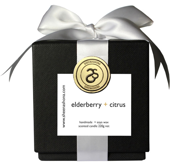elderberry + citrus Hotel Collection Luxury Candle