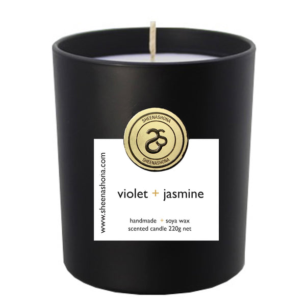 violet + jasmine Hotel Collection Luxury Candle