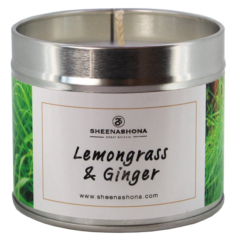 Lemongrass & Ginger Signature Soya Wax Candle Tin