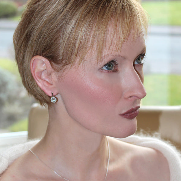 Sterling Silver New York Drop Earrings