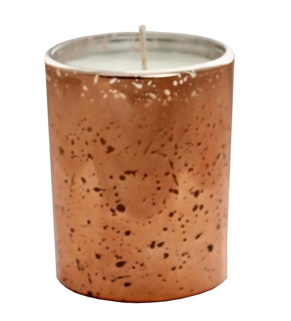 Christmas Spiced Cinnamon & Apple Luxury Rose Gold Soya Wax Candle