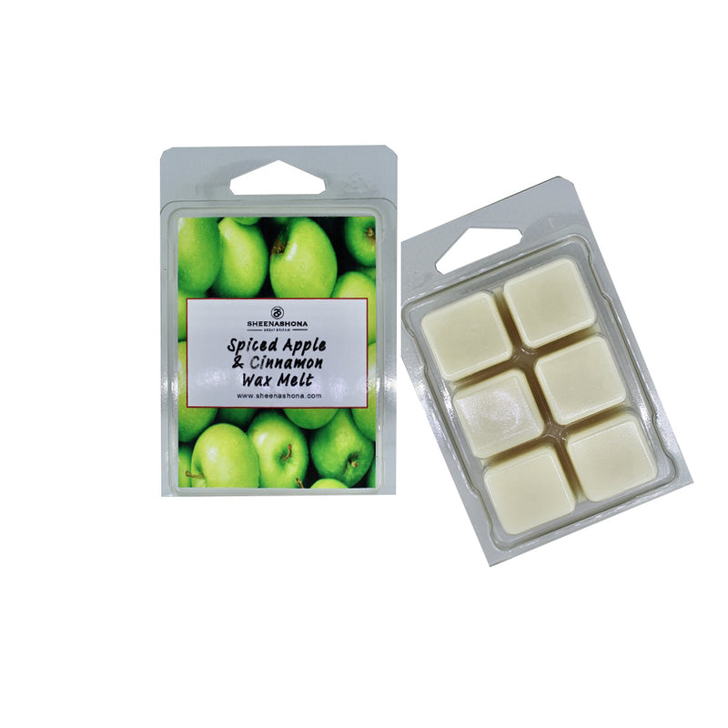 Spiced Apple & Cinnamon Scented Signature Clamshell Soya Wax Melt Bundle x 4
