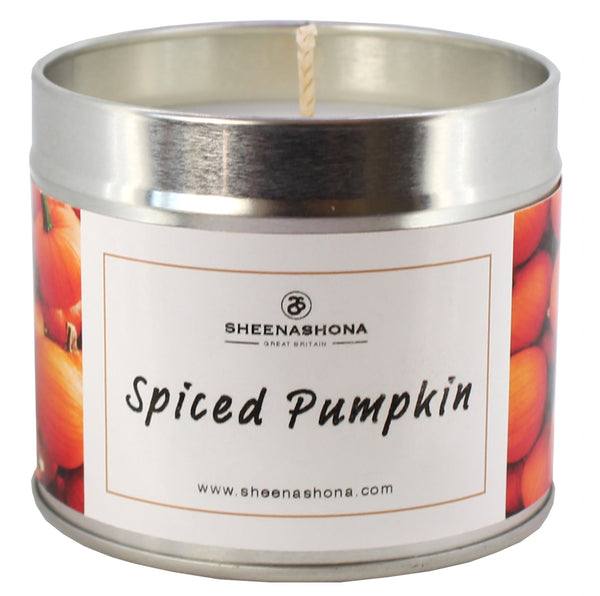 Spiced Pumkin Signature Soya Wax Candle Tin