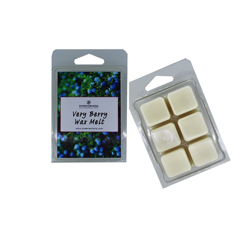 Very Berry Scented Signature Clamshell Soya Wax Melt Bundle x 4