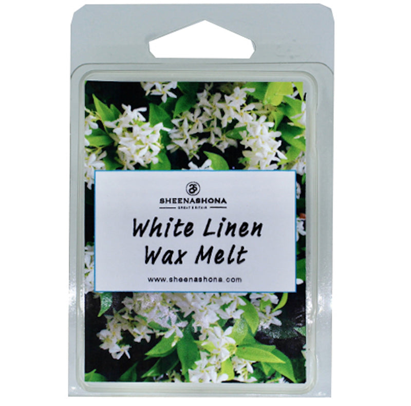 White Linen Scented Signature Clamshell Soya Wax Melt Bundle x 4