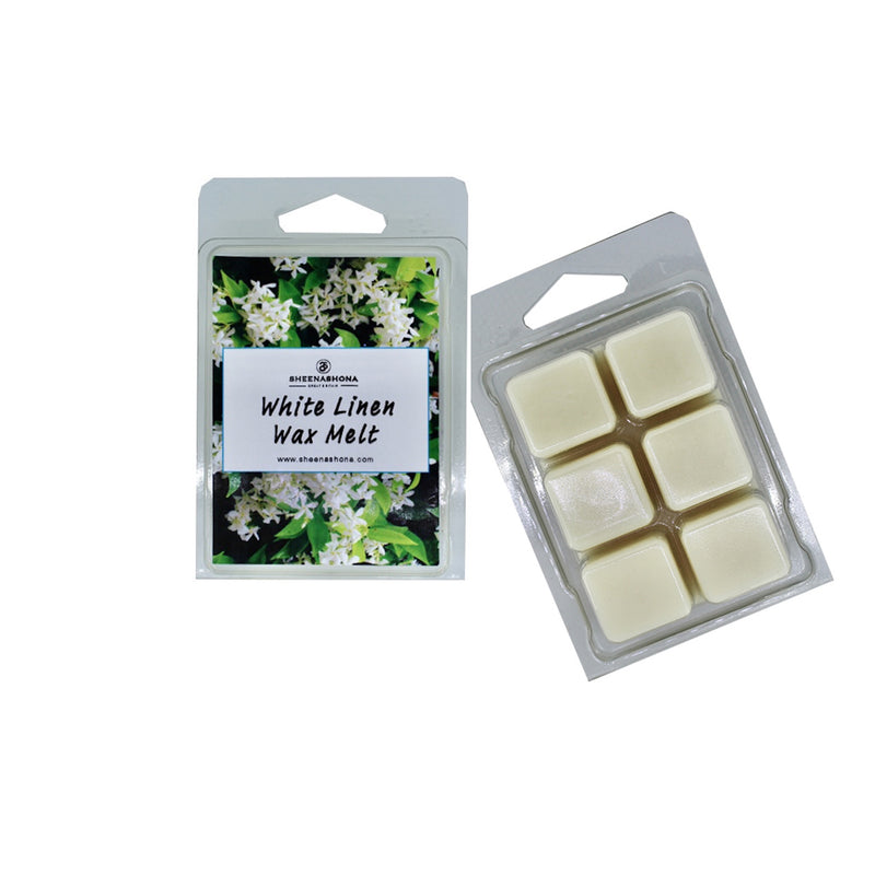 White Linen Scented Signature Clamshell Soya Wax Melt Bundle x 4