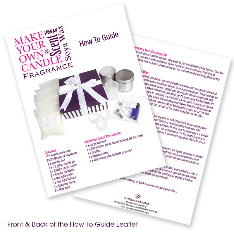 White Linen Luxury Candle Making Kit