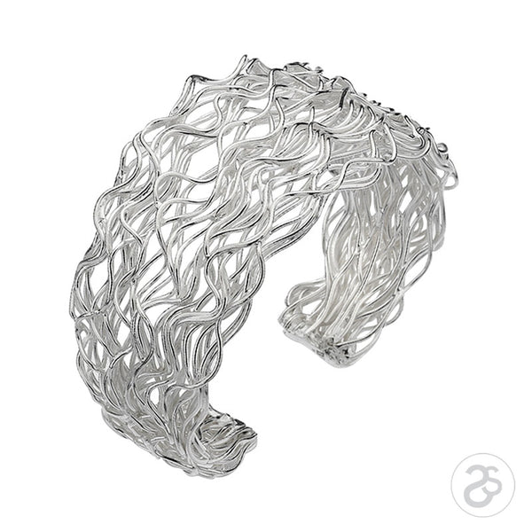 Sterling Silver Allure Cuff Bracelet