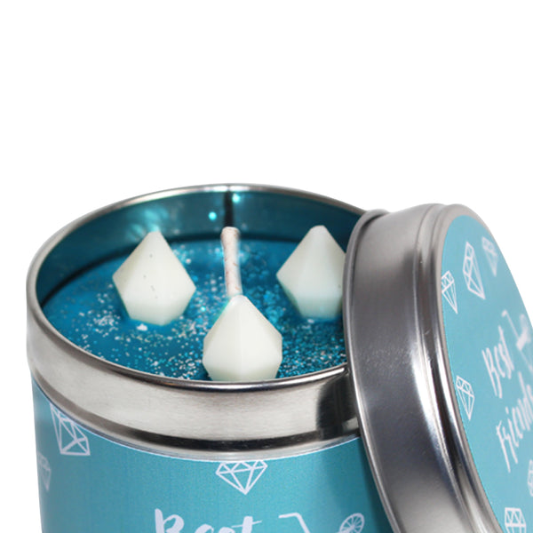 Best Friends Wedding Soya Wax Candle Tin