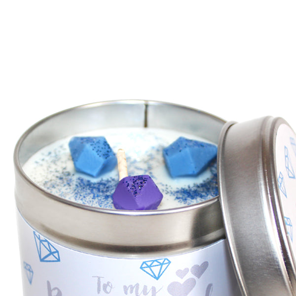 To My Husband On Our Anniversary Soya Wax Candle Tin