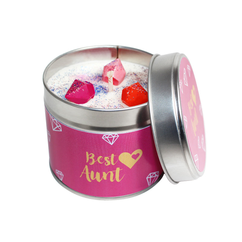 Best Aunt Soya Wax Candle Tin