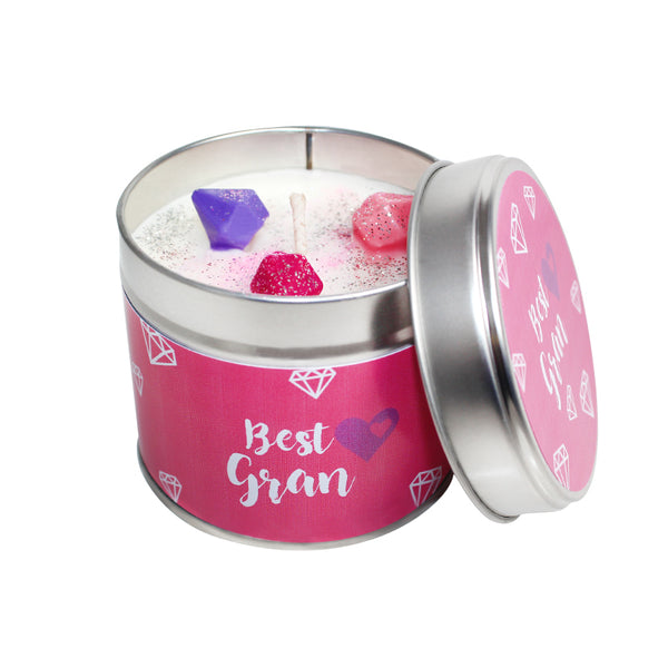 Best Gran Soya Wax Candle Tin