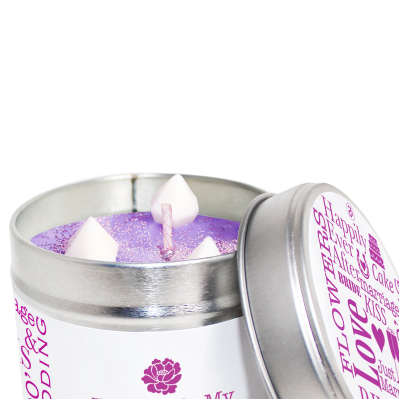 Will You Be My Flower Girl Soya Wax Candle Tin