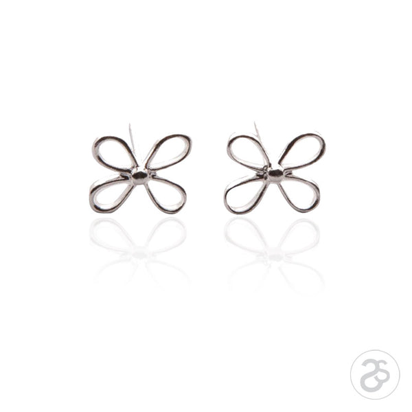 Sterling Silver Butterfly Earrings