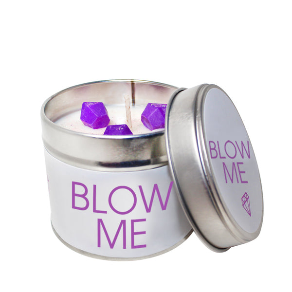 Blow Me Soya Wax 'Cheeky' Candle Tin