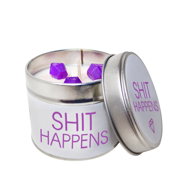 Shit Happens Soya Wax 'Cheeky' Candle Tin