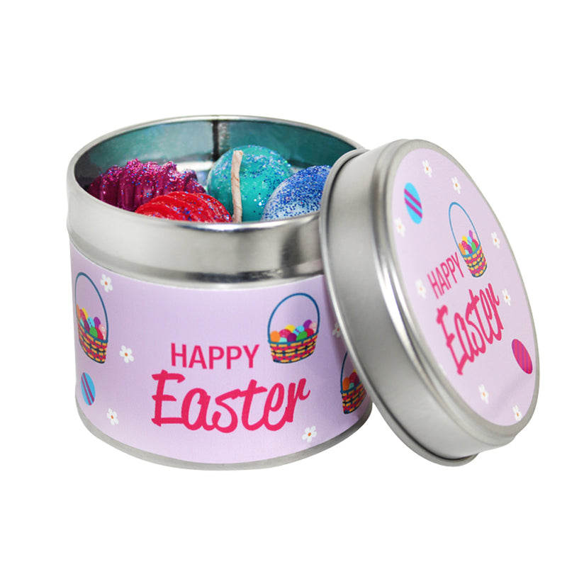 Happy Easter Soya Wax Candle Tin