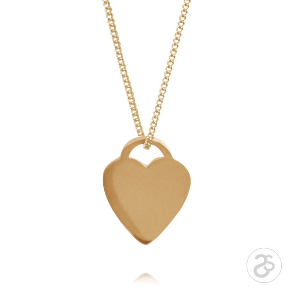 Yellow Gold Heart Pendant