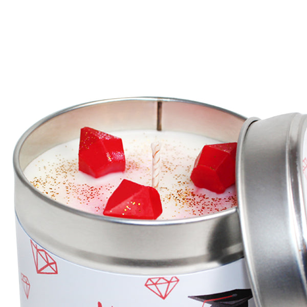 Happy Graduation Soya Wax Candle Tin