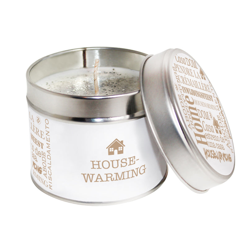 Housewarming Soya Wax Candle Tin