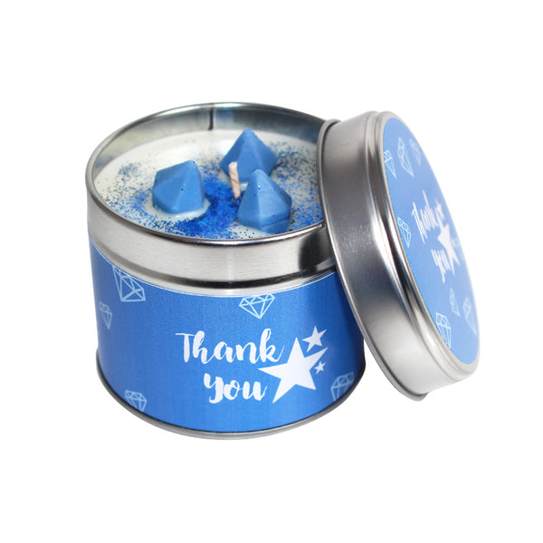 Thank You Soya Wax Candle Tin