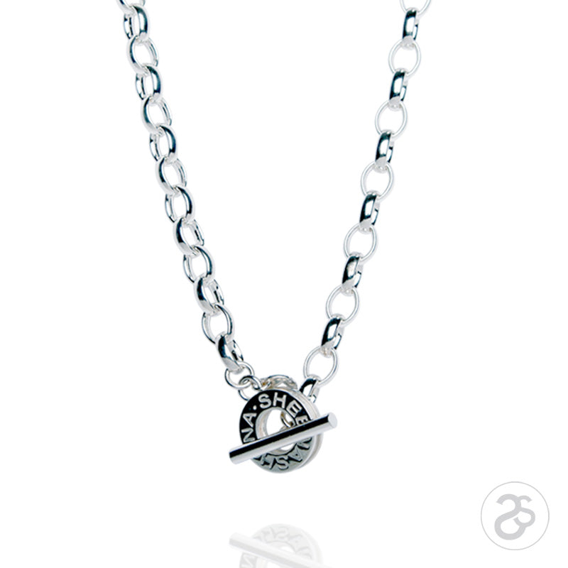 Sterling Silver Designer Belcher Necklace